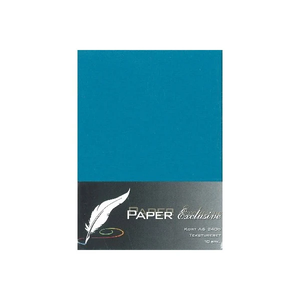 Paper Exclusive Dobbelt Kort A6, 240 g, Tekstureret, 10 stk